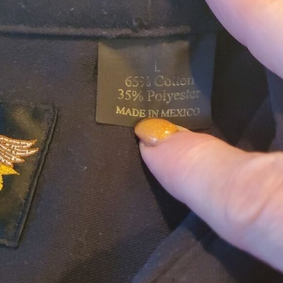 Harley-Davidson Embroidered Graphic Pocketed SS Casual‎ Button-Down Sz L Shirt - Picture 7 of 15